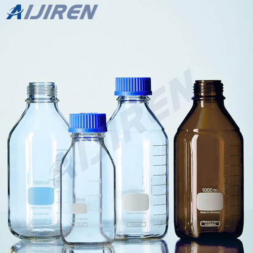 Wide Opening Sampling Reagent Bottle Consumable DURAN